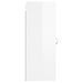 Armoire murale blanc brillant 34,5x34x90 cm - Photo n°8