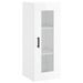 Armoire murale blanc brillant 34,5x34x90 cm - Photo n°1