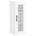 Armoire murale blanc brillant 34,5x34x90 cm - Photo n°1