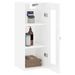 Armoire murale blanc brillant 34,5x34x90 cm - Photo n°5