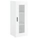 Armoire murale blanc brillant 34,5x34x90 cm - Photo n°1