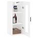 Armoire murale blanc brillant 34,5x34x90 cm - Photo n°5