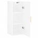 Armoire murale blanc brillant 34,5x34x90 cm - Photo n°6