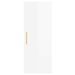 Armoire murale blanc brillant 34,5x34x90 cm - Photo n°7