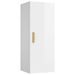 Armoire murale Blanc brillant 34,5x34x90 cm Bois d'ingénierie - Photo n°1