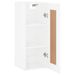 Armoire murale blanc brillant 34,5x34x90 cm bois d'ingénierie - Photo n°6