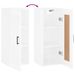 Armoire murale blanc brillant 34,5x34x90 cm bois d'ingénierie - Photo n°10