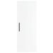 Armoire murale blanc brillant 34,5x34x90 cm bois d'ingénierie - Photo n°6