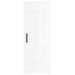 Armoire murale blanc brillant 34,5x34x90 cm bois d'ingénierie - Photo n°6