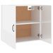 Armoire murale Blanc brillant 60x31x60 cm Bois d'ingénierie - Photo n°7