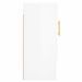 Armoire murale Blanc brillant 60x31x70 cm Bois d'ingénierie - Photo n°7