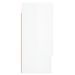 Armoire murale Blanc brillant 60x31x70 cm Bois d'ingénierie - Photo n°7