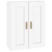 Armoire murale Blanc brillant 69,5x32,5x90 cm Bois d'ingénierie - Photo n°2