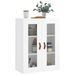 Armoire murale blanc brillant 69,5x34x90 cm - Photo n°4