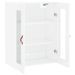 Armoire murale blanc brillant 69,5x34x90 cm - Photo n°7