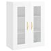 Armoire murale blanc brillant 69,5x34x90 cm - Photo n°1