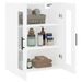 Armoire murale blanc brillant 69,5x34x90 cm - Photo n°5