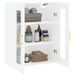 Armoire murale blanc brillant 69,5x34x90 cm - Photo n°5