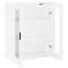 Armoire murale blanc brillant 69,5x34x90 cm - Photo n°6