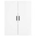 Armoire murale blanc brillant 69,5x34x90 cm - Photo n°7