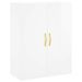 Armoire murale blanc brillant 69,5x34x90 cm - Photo n°1