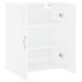 Armoire murale blanc brillant 69,5x34x90 cm - Photo n°6