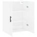 Armoire murale blanc brillant 69,5x34x90 cm - Photo n°6