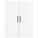 Armoire murale blanc brillant 69,5x34x90 cm - Photo n°7