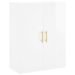 Armoire murale blanc brillant 69,5x34x90 cm - Photo n°1