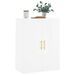 Armoire murale blanc brillant 69,5x34x90 cm - Photo n°4