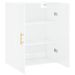 Armoire murale blanc brillant 69,5x34x90 cm - Photo n°6