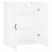 Armoire murale blanc brillant 69,5x34x90 cm - Photo n°6