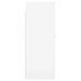 Armoire murale blanc brillant 69,5x34x90 cm - Photo n°8