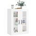 Armoire murale blanc brillant 69,5x34x90 cm bois d'ingénierie - Photo n°4