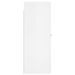 Armoire murale blanc brillant 69,5x34x90 cm bois d'ingénierie - Photo n°8