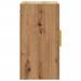 Armoire murale chêne artisanal 60x31x60 cm bois d'ingénierie - Photo n°6