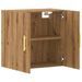 Armoire murale chêne artisanal 60x31x60 cm bois d'ingénierie - Photo n°7