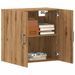 Armoire murale chêne artisanal 60x31x60 cm bois d'ingénierie - Photo n°1