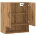 Armoire murale chêne artisanal 60x31x70 cm bois d'ingénierie - Photo n°7