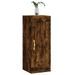 Armoire murale chêne fumé 34,5x34x90 cm bois d'ingénierie - Photo n°3