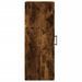 Armoire murale chêne fumé 34,5x34x90 cm bois d'ingénierie - Photo n°8