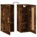 Armoire murale chêne fumé 34,5x34x90 cm bois d'ingénierie - Photo n°10