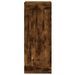 Armoire murale chêne fumé 34,5x34x90 cm bois d'ingénierie - Photo n°6