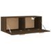 Armoire murale Chêne marron 100x36,5x35 cm Bois d'ingénierie - Photo n°7