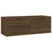 Armoire murale Chêne marron 100x36,5x35 cm Bois d'ingénierie - Photo n°2