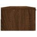 Armoire murale Chêne marron 102x30x20 cm Bois d'ingénierie - Photo n°7