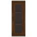 Armoire murale chêne marron 34,5x34x90 cm - Photo n°7