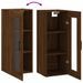 Armoire murale chêne marron 34,5x34x90 cm - Photo n°10