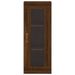 Armoire murale chêne marron 34,5x34x90 cm - Photo n°6