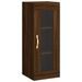 Armoire murale chêne marron 34,5x34x90 cm - Photo n°1